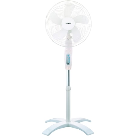 Optimus Wave Oscillating 16" Stand Fan (with Remote) F-1760